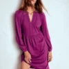 Naomi Relaxed Jersey Dress Plum Jam Naomi Relaxed Jersey Dress Plum Jam