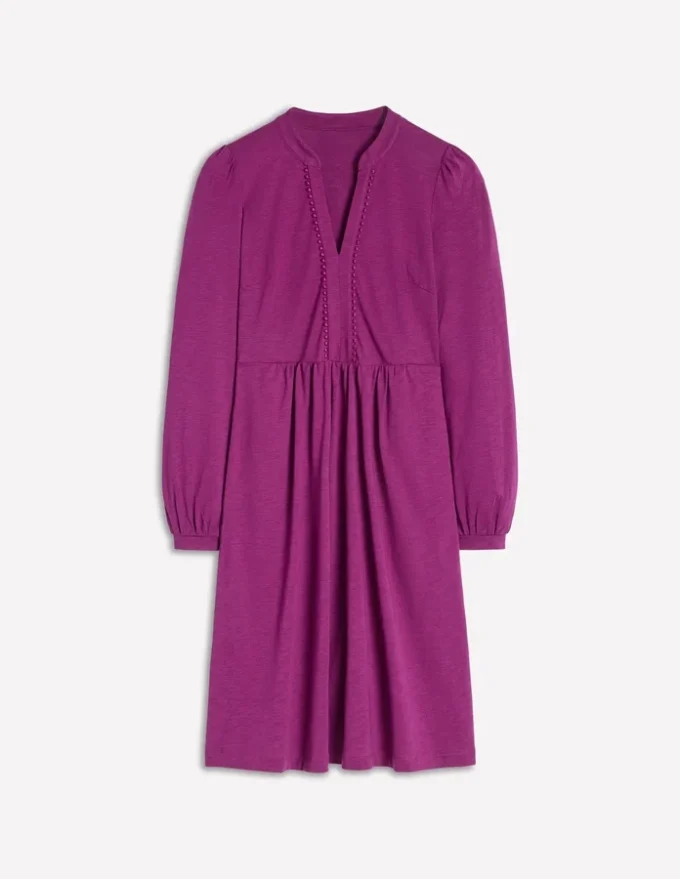 Naomi Relaxed Jersey Dress Plum Jam Naomi Relaxed Jersey Dress Plum Jam