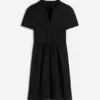 Naomi Short Jersey Dress Black Naomi Short Jersey Dress Black