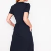 Naomi Short Jersey Dress Navy Naomi Short Jersey Dress Navy