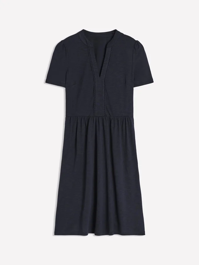 Naomi Short Jersey Dress Navy Naomi Short Jersey Dress Navy