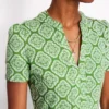 Naomi Short Jersey Dress Paradise Green, Botanic Blush Naomi Short Jersey Dress Paradise Green, Botanic Blush