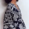 Nell Kimono Midi Jersey Dress Navy, Elegant Blossom Nell Kimono Midi Jersey Dress Navy, Elegant Blossom