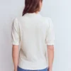 Nessa Broderie Collar Blouse Ivory Nessa Broderie Collar Blouse Ivory