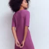 Nessa Ottoman Shift Dress Damson Nessa Ottoman Shift Dress Damson