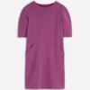 Nessa Ottoman Shift Dress Damson Nessa Ottoman Shift Dress Damson