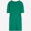 Nessa Ottoman Shift Dress Jewel Green Nessa Ottoman Shift Dress Jewel Green