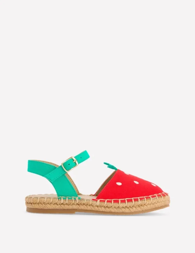 Novelty Espadrilles Strawberry