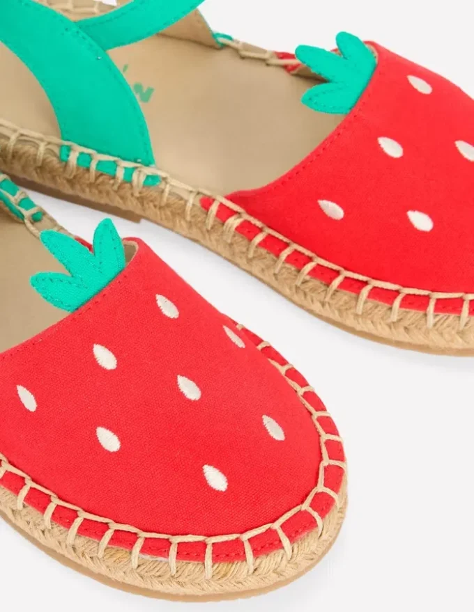 Novelty Espadrilles Strawberry