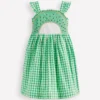 Novelty Strappy Dress Kiwi