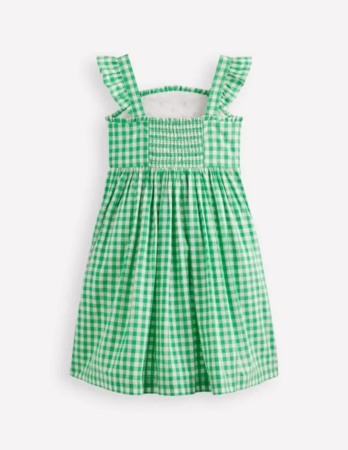 Novelty Strappy Dress Kiwi