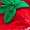 Novelty Towelling Romper Strawberry