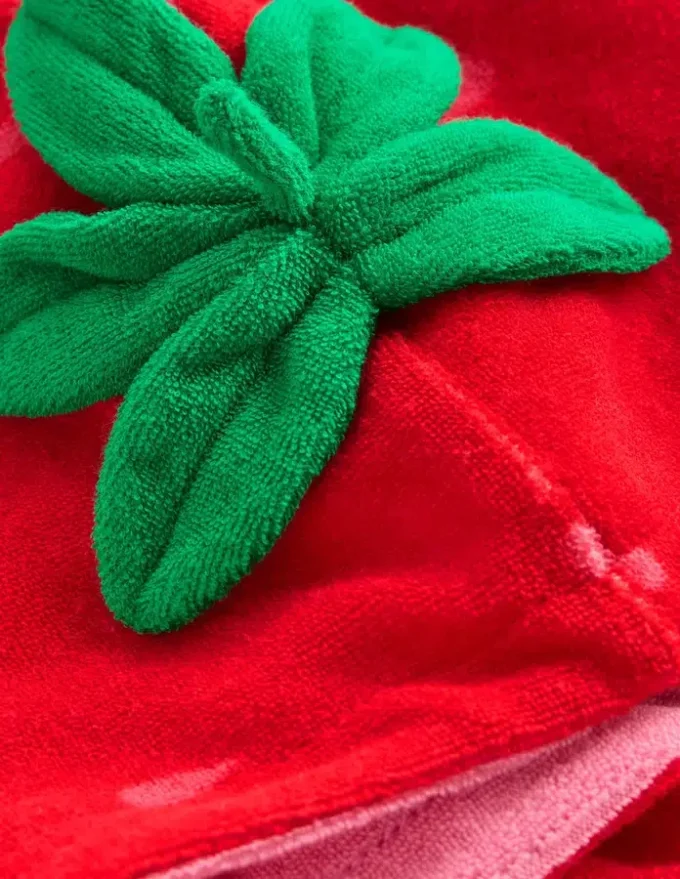 Novelty Towelling Romper Strawberry