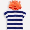 Novelty Towelling Throw-on Blue Crab