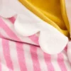 Novelty Towelling Throw-on Pink Flower Novelty Towelling Throw-on Pink Flower