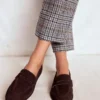 Nya Penny Loafers Bitter Chocolate Suede