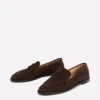Nya Penny Loafers Bitter Chocolate Suede