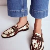 Nya Penny Loafers Brown/Ivory