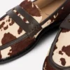 Nya Penny Loafers Brown/Ivory