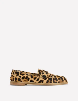 Nya Penny Loafers Classic Leopard