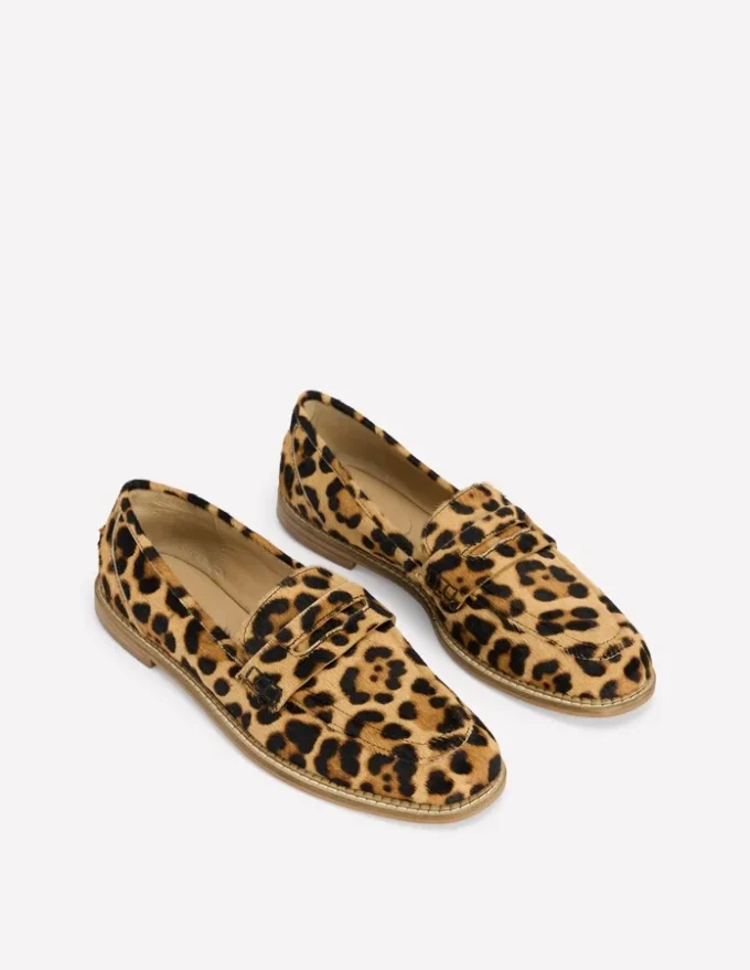 Nya Penny Loafers Classic Leopard Nya Penny Loafers Classic Leopard