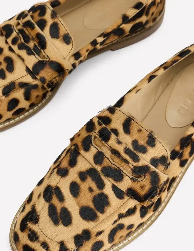 Nya Penny Loafers Classic Leopard Nya Penny Loafers Classic Leopard