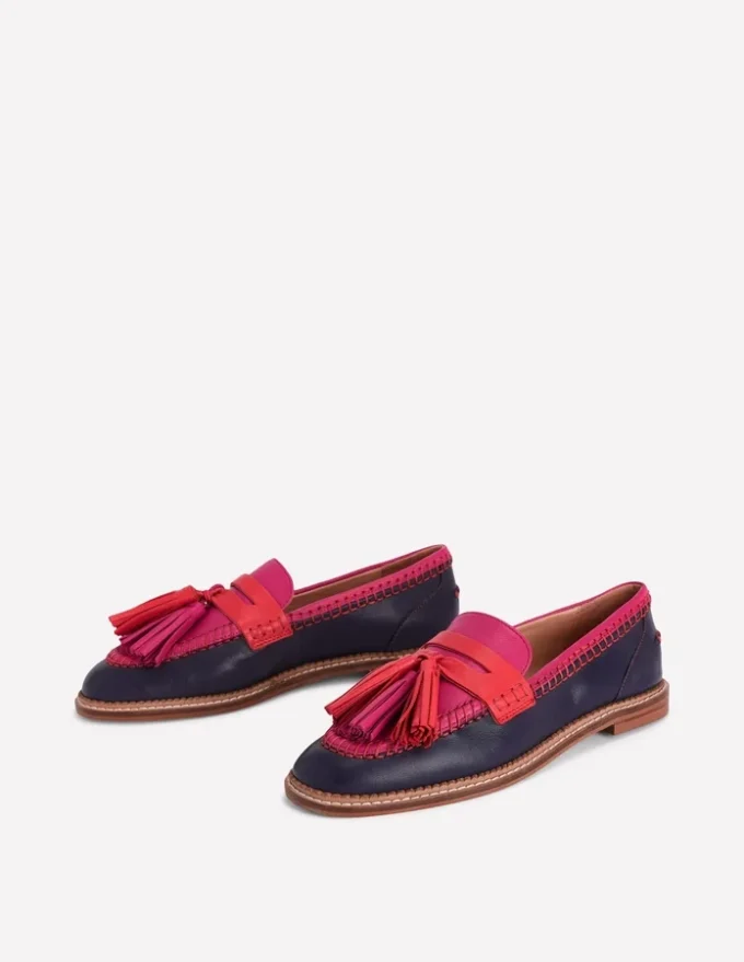 Nya Penny Loafers Colourblock Tassel Nya Penny Loafers Colourblock Tassel