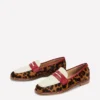 Nya Penny Loafers Leopard Colourblock