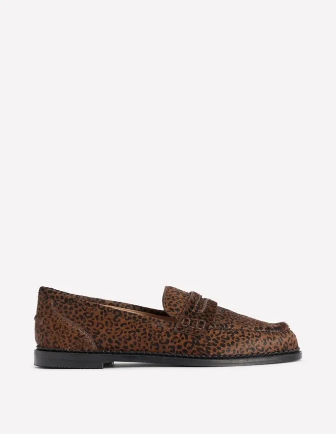 Nya Penny Loafers Mini Leopard Nya Penny Loafers Mini Leopard