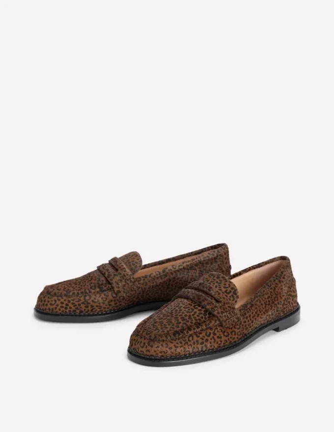 Nya Penny Loafers Mini Leopard Nya Penny Loafers Mini Leopard