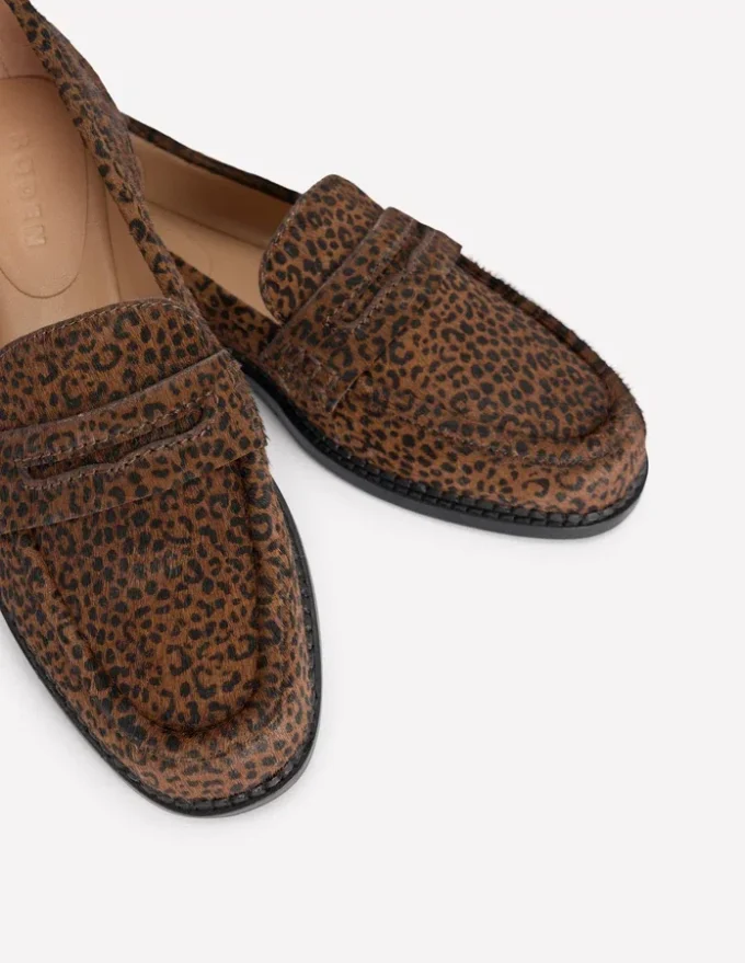 Nya Penny Loafers Mini Leopard Nya Penny Loafers Mini Leopard
