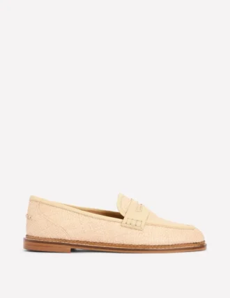 Nya Penny Loafers Natural