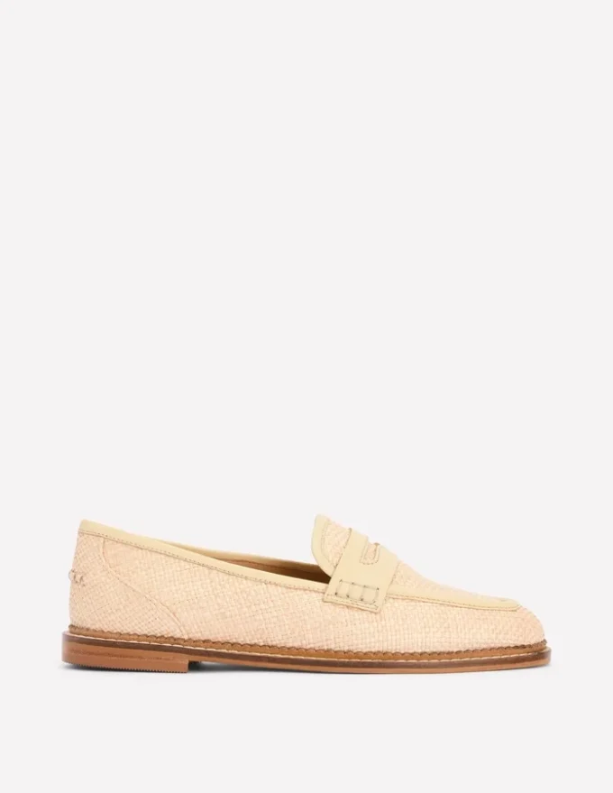 Nya Penny Loafers Natural Nya Penny Loafers Natural