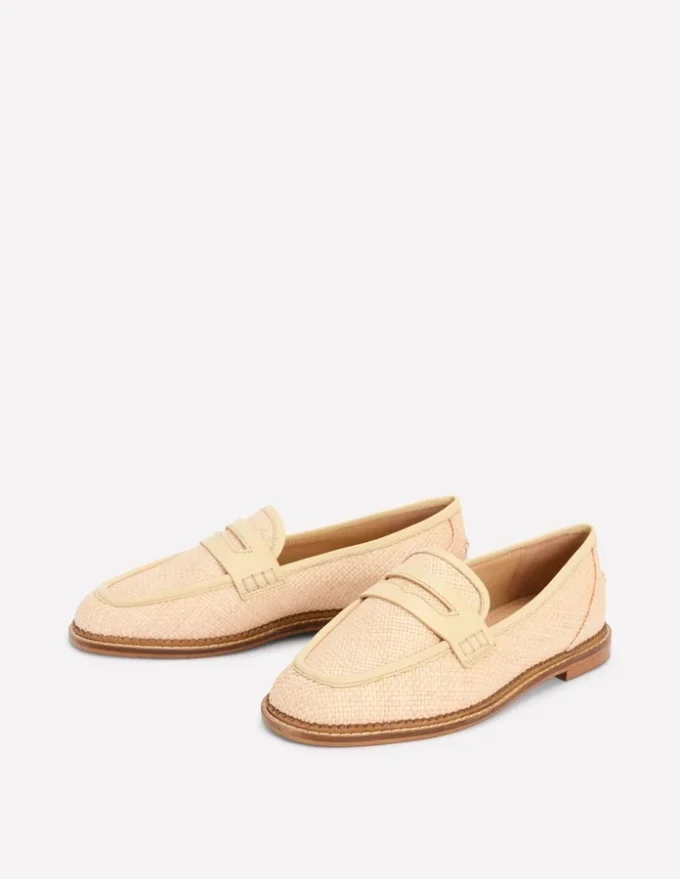 Nya Penny Loafers Natural Nya Penny Loafers Natural