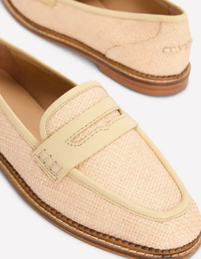 Nya Penny Loafers Natural Nya Penny Loafers Natural