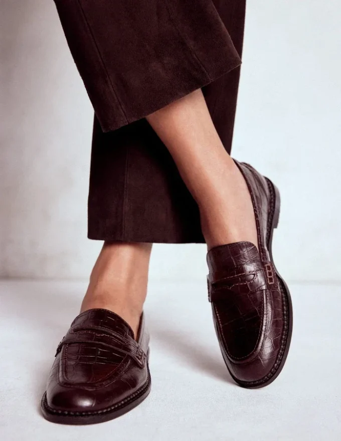 Nya Penny Loafers Oxblood Nya Penny Loafers Oxblood