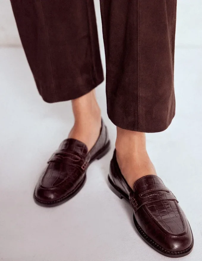 Nya Penny Loafers Oxblood Nya Penny Loafers Oxblood