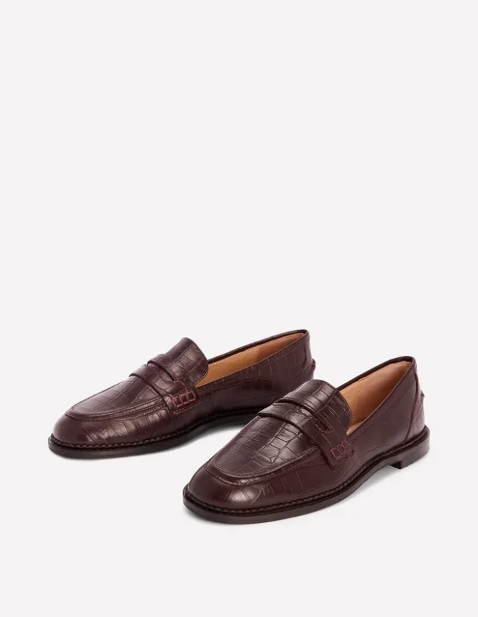 Nya Penny Loafers Oxblood Nya Penny Loafers Oxblood