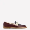 Nya Penny Loafers Oxblood/Navy Nya Penny Loafers Oxblood/Navy