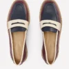 Nya Penny Loafers Oxblood/Navy Nya Penny Loafers Oxblood/Navy