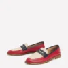 Nya Penny Loafers Pillarbox Red/Navy Nya Penny Loafers Pillarbox Red/Navy