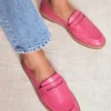 Nya Penny Loafers Pink