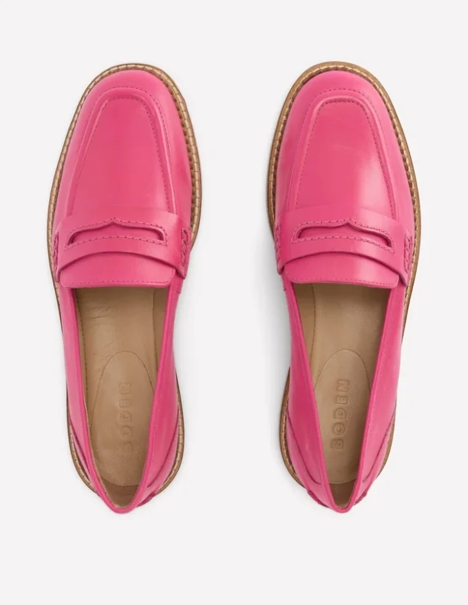 Nya Penny Loafers Pink