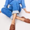 Nya Penny Loafers Tan Burnished Leather Nya Penny Loafers Tan Burnished Leather