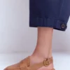 Nya Slingback Penny Loafers Tan Nya Slingback Penny Loafers Tan
