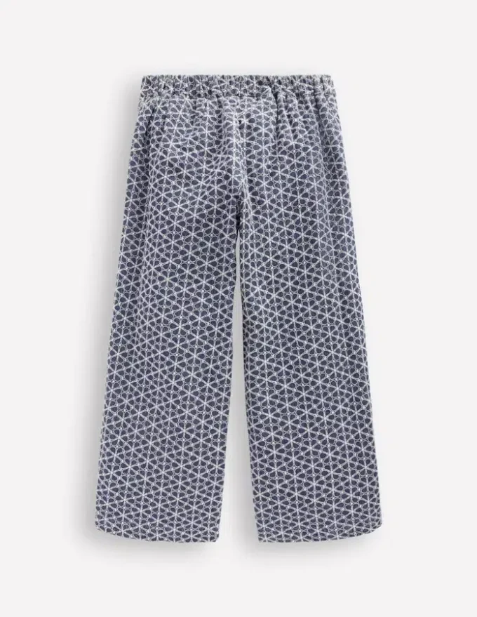 Occasion Pants Chambray Broderie