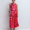 Occasion Shell Top Multi, Elaborate Blossom Occasion Shell Top Multi, Elaborate Blossom