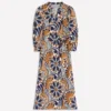 Octavia Cotton Dress Navy Euphoric Gardens Octavia Cotton Dress Navy Euphoric Gardens