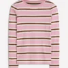 Olivia Long Sleeve Breton Formica Pink and Russet Stripe Olivia Long Sleeve Breton Formica Pink and Russet Stripe