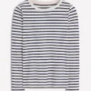 Olivia Long Sleeve Breton Ivory, Navy Olivia Long Sleeve Breton Ivory, Navy
